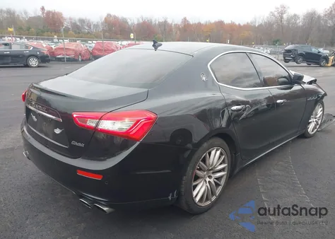 2016 Maserati Ghibli S Q4 from USA, damaged, VIN ZAM57RTA4G1165933